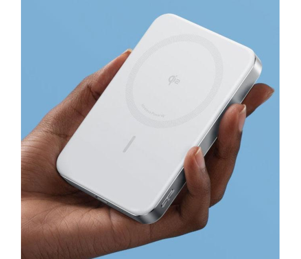 Anker MagGo Power Bank 10000mAh Magnetic Wireless White - 1371539 - zdjęcie 2